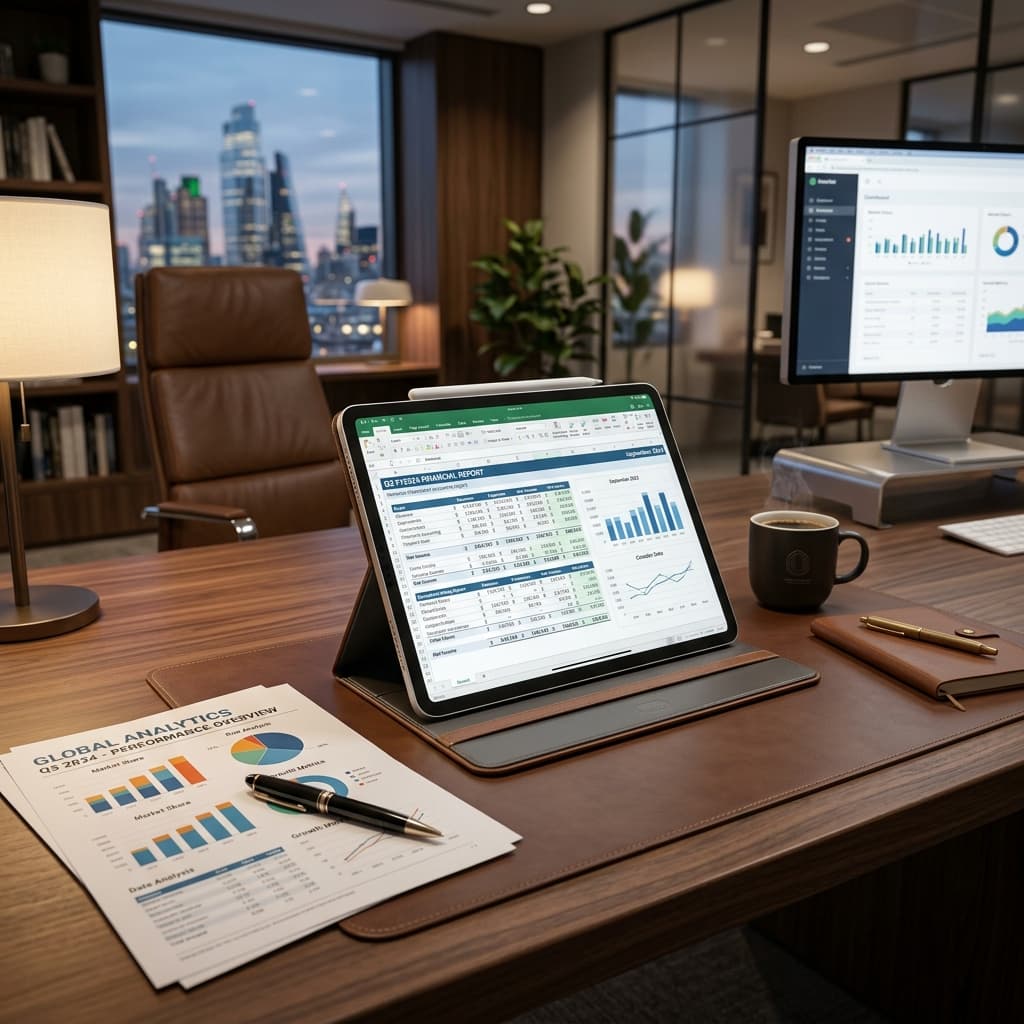 Accounting and Financial Report Exporting feature