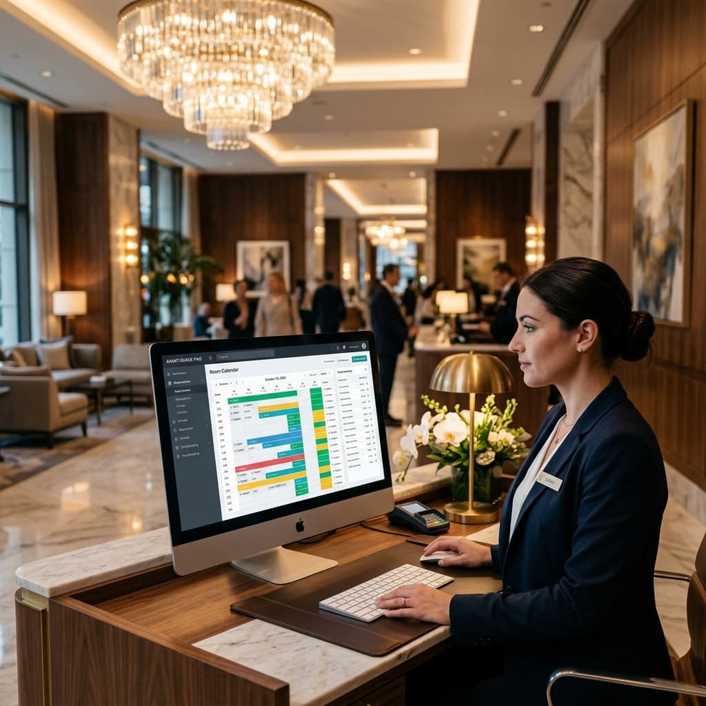 Luxury Hotel Front Desk PMS